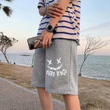 Summer Shorts Men's Korean Trend Loose Hong Kong Style Straight Sports Pants