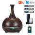 Wood grain aroma diffuser