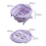 Portable basin foot massage basin - Minihomy