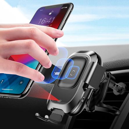 Car holder wireless charging - Minihomy