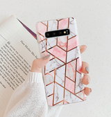 Electroplated marble mobile phone case - Minihomy