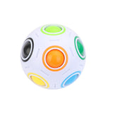 High Elasticity And Fall Resistance Puzzle Rainbow Ball Toy - Minihomy