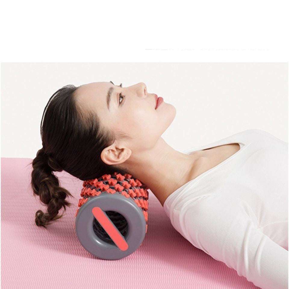 Foam Stovepipe Roller Telescopic Yoga Column Fitness Muscle Relaxer Roller - Minihomy