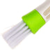 Double head with rag blinds cleaning brush household dusting brush dashboard keyboard brush - Minihomy