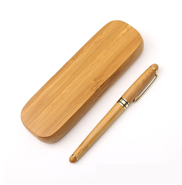 Bamboo Pen Bamboo Pen Pen Ball Pen Lettering Customer Gift Hard Pen Neutral Bamboo Pen - Minihomy