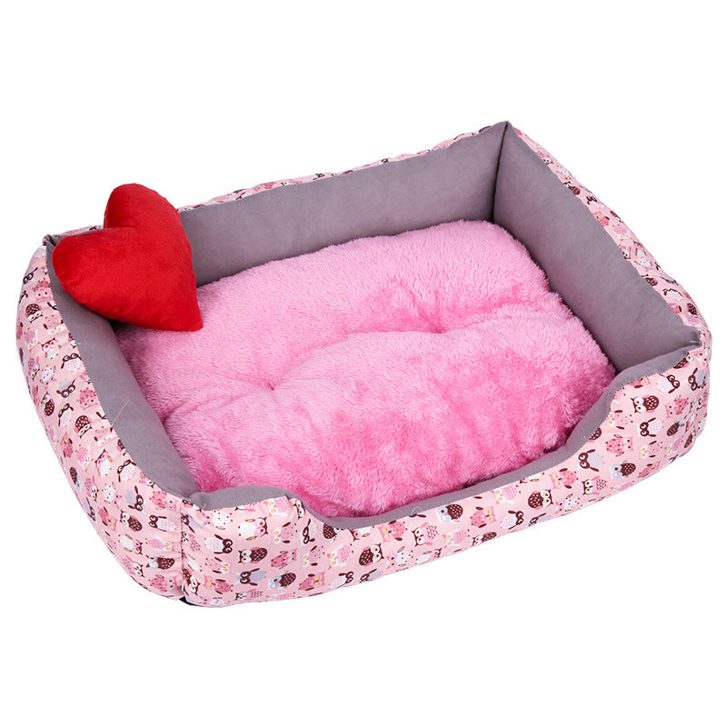 Warm Plush Bed