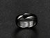 Black Titanium Steel Twill Men's Ring - Minihomy