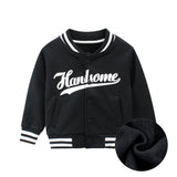 Children's fleece sweater boy jacket baby top clothes - Minihomy