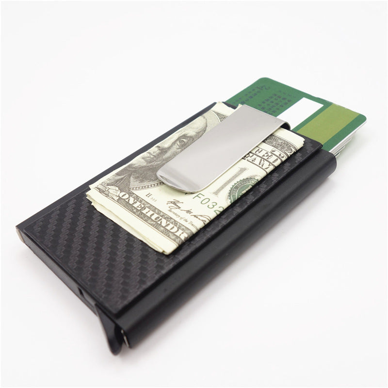 Carbon Fiber Pop-up Wallet - Minihomy