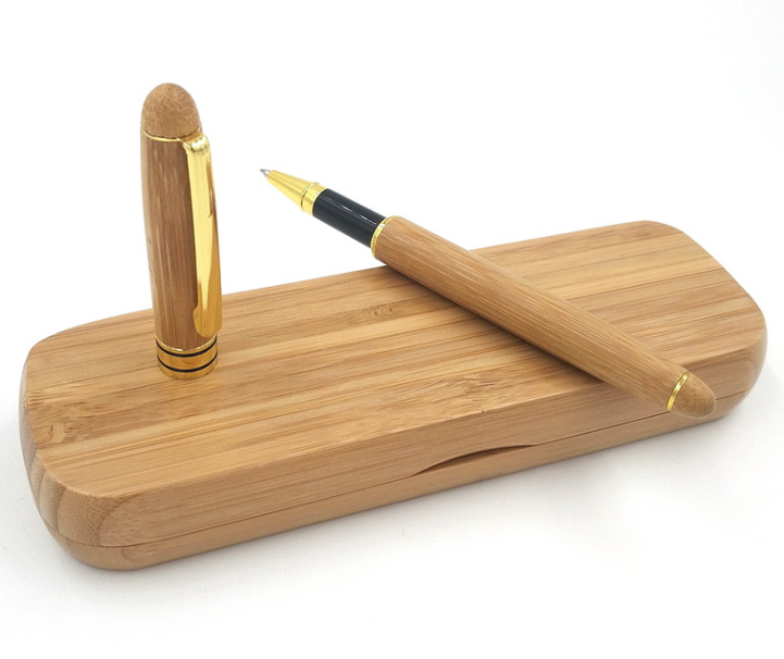 Bamboo Pen Bamboo Pen Pen Ball Pen Lettering Customer Gift Hard Pen Neutral Bamboo Pen - Minihomy