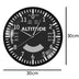 Metal Case Silent Wall Clock - Minihomy