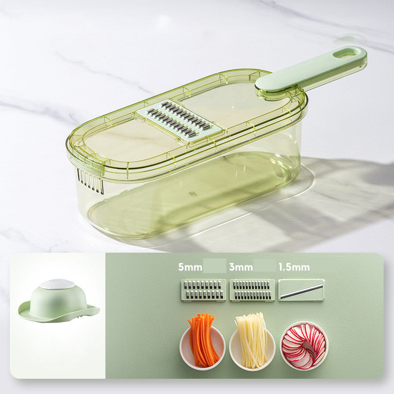 Shredded Vegetable Slicer Food Cutter Artifact Kitchen Multi-function Hand Rub