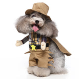 Cosplay Pet Supplies Standing Outfit Funny Dog Clothes Upright Outfit - Minihomy