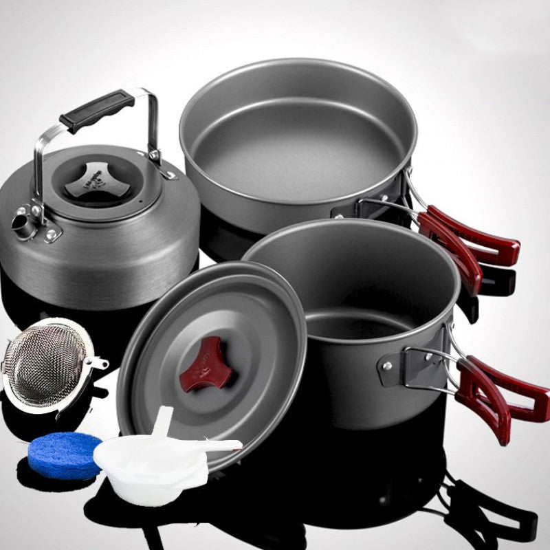 Picnic cookware set camping pot set camping pot - Minihomy