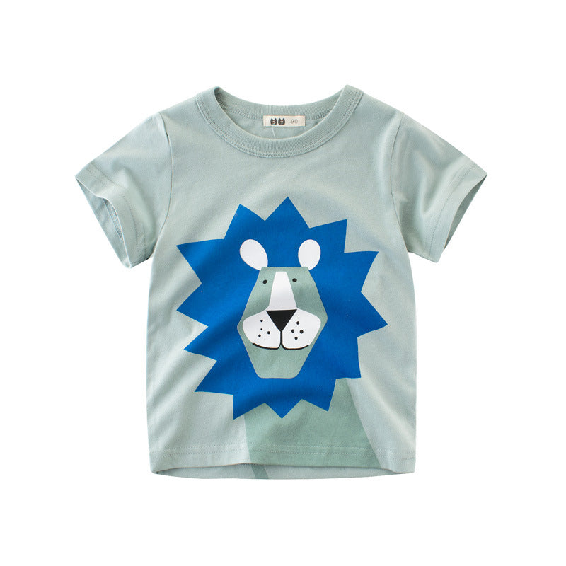 Child short sleeve t-shirt boy half sleeve - Minihomy