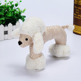 Corduroy Dog Toys for Small Large Dogs Animal Shape Plush Pet Accessories Supplies - Minihomy