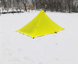 Portable camping pyramid tent single outdoor equipment camping supplies - Minihomy