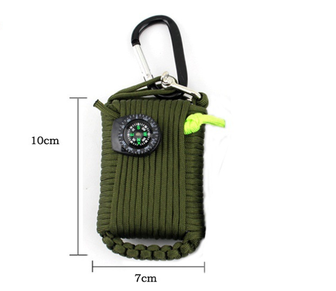 Camping bag climbing umbrella rope equipment kit outdoor supplies - Minihomy