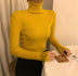 High Collar Warm Long Sleeve Sweater Women - Minihomy