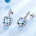 Blue Topaz jewelry set - Minihomy