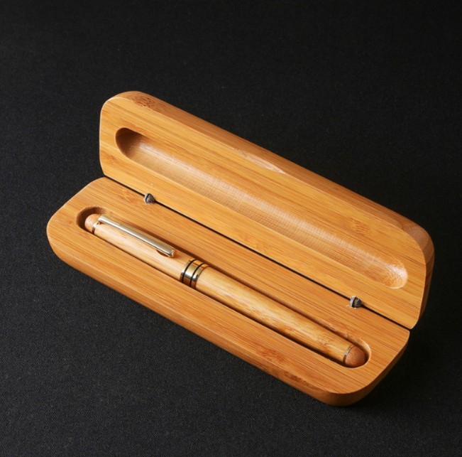 Bamboo Pen Bamboo Pen Pen Ball Pen Lettering Customer Gift Hard Pen Neutral Bamboo Pen - Minihomy