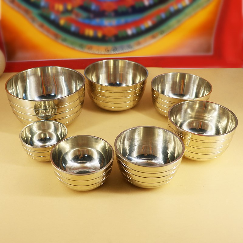 A Set Of Buddha's Sound Bowls And Ornamental Bowls - Minihomy