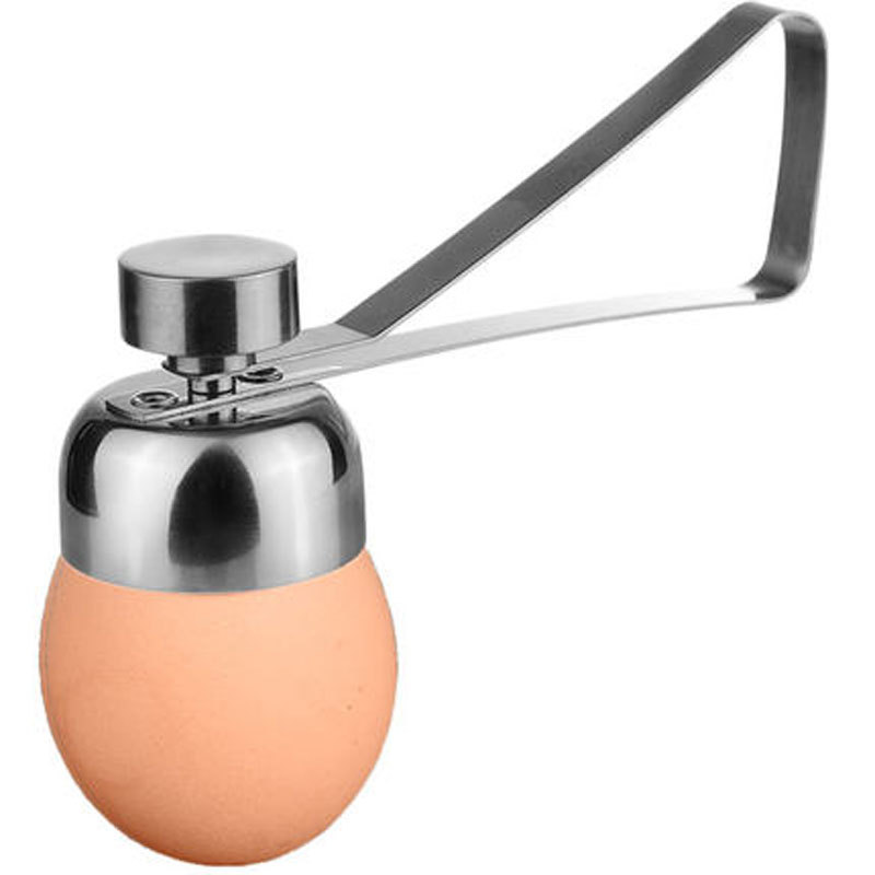 Kitchen Gadgets Stainless Steel Egg Cutter Egg Opener - Minihomy