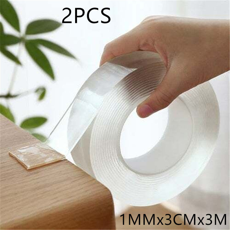 Nanobelt Paste Water-washed Transparent Double-sided Tape - Minihomy