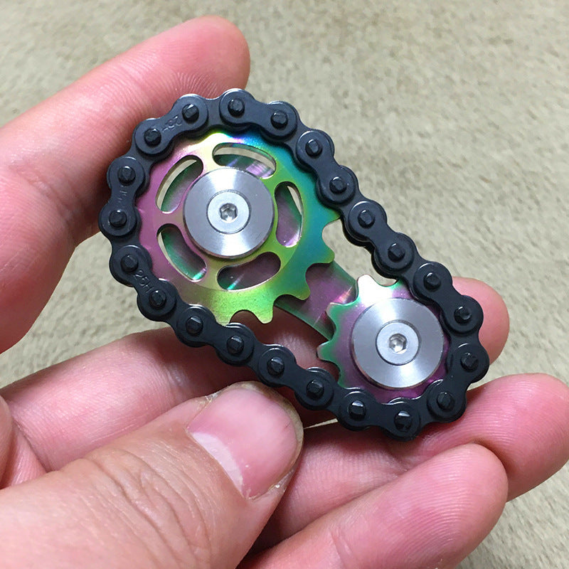 Chain toothed flywheel finger top - Minihomy