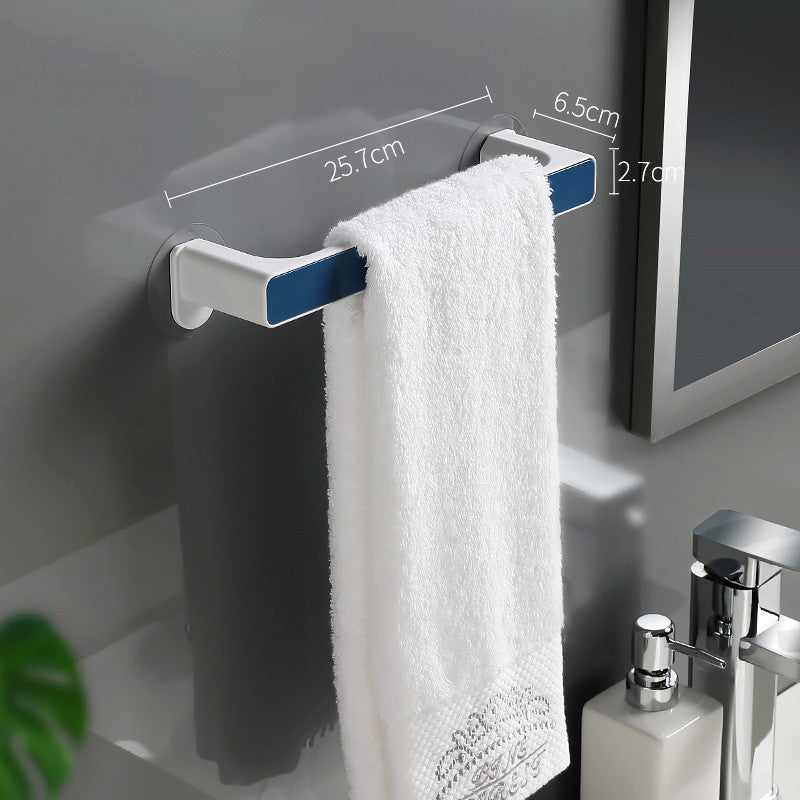 Towel Rack Free Punching Toilet Bathroom Suction Cup Towel Rack