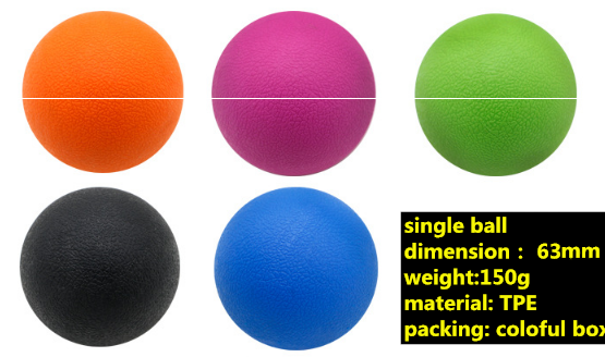 Peanut Massage Ball High Density Lightweight Fitness Body Massage Yoga Exercise Relieve Pain - Minihomy