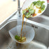 Self-standing drain sink leftovers soup strainer sink