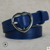 Retro love ladies belt thin Wild Korean belt women's decoration simple fashion pin buckle belt student - Minihomy