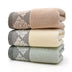 Soft absorbent cotton towel