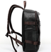 Men's Backpack Leather Middle School Bag Men's Bag - Minihomy