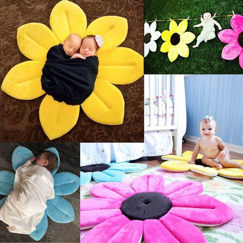 Sunflower For Baby Bath Mat - Minihomy