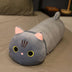 Large Size Cartoon Cat Plush Toys Stuffed Cloth Doll Long Animal Pillow Cushion - Minihomy