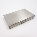 Stainless steel metal creative card holder