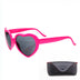 Heart-shaped Lights Become Love Special Effects Glasses Sunglasses - Minihomy