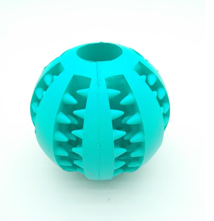 Pet Slow Feeder Dog Toy Cute Funny Rubber Dog Ball Toy - Minihomy