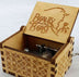 Antique Carved Wooden Hand Crank Music Box - Minihomy