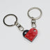 Heart Key Chain Valentines Day Gift Blocks Can Split Key Link Couples - Minihomy