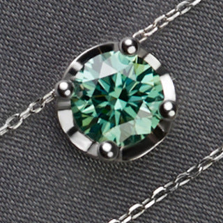 Moissanite necklace 1.5 carats VVS1 - Minihomy