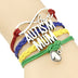 Autistic Patients Monogram Braided Bracelet - Minihomy