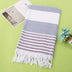 Cotton striped beach towel - Minihomy