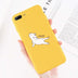 Funny Cartoon Giraffe Phone Case For 7 8 Plus TPU Silicone Back Cover - Minihomy