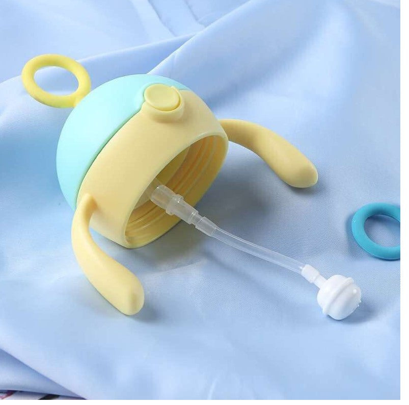 Infant high-end cup antenna baby straw cup learn to drink cup anti-fall - Minihomy