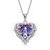 Elements Crystal S925 Sterling Silver Angel Necklace - Minihomy