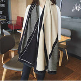 Double-sided  Increase Office Dual-use Long Scarf - Minihomy