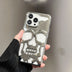 Plating 3D Skull Phone Case For IPhone - Minihomy